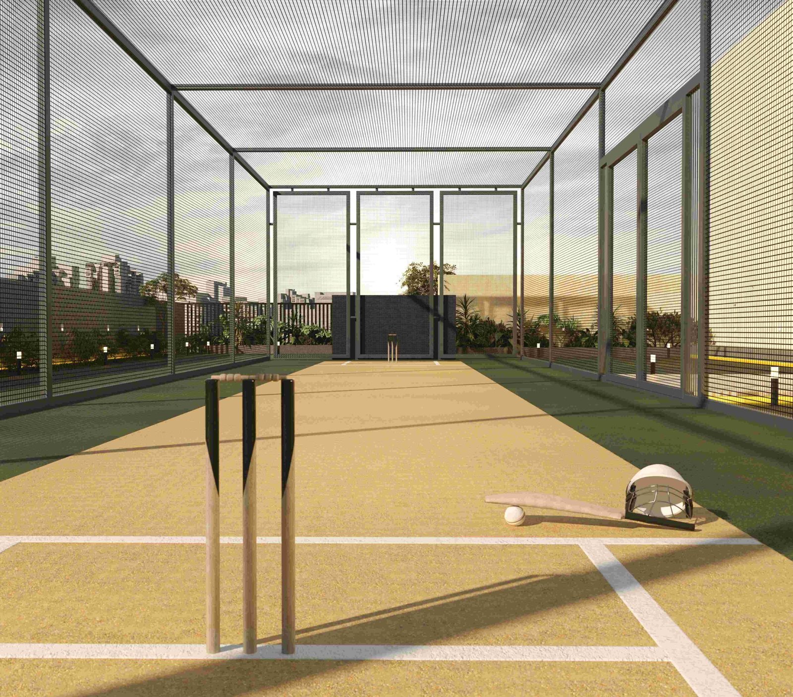 Sports courts